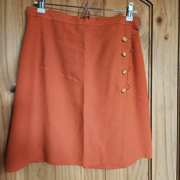 Vertigo Orange Sleeveless Suit, Size EU 40 (US 8) - Picture 2 of 8